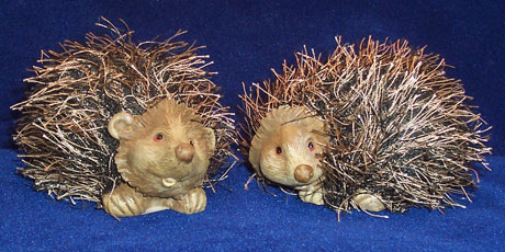 Novelty Resin Hedgehot Figurine - Hedgehogs by Vickie