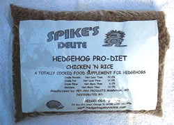Spike's Delite Hedgehog Pro Diet - HEDGEHOGS by Vickie