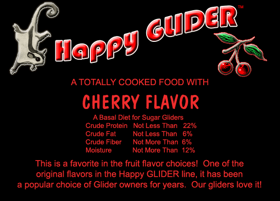 Sugar Glider Food - Happy GLIDER - HEDGEHOGS by Vickie